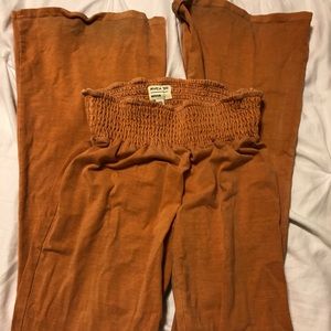RVCA flowy burnt orange pants